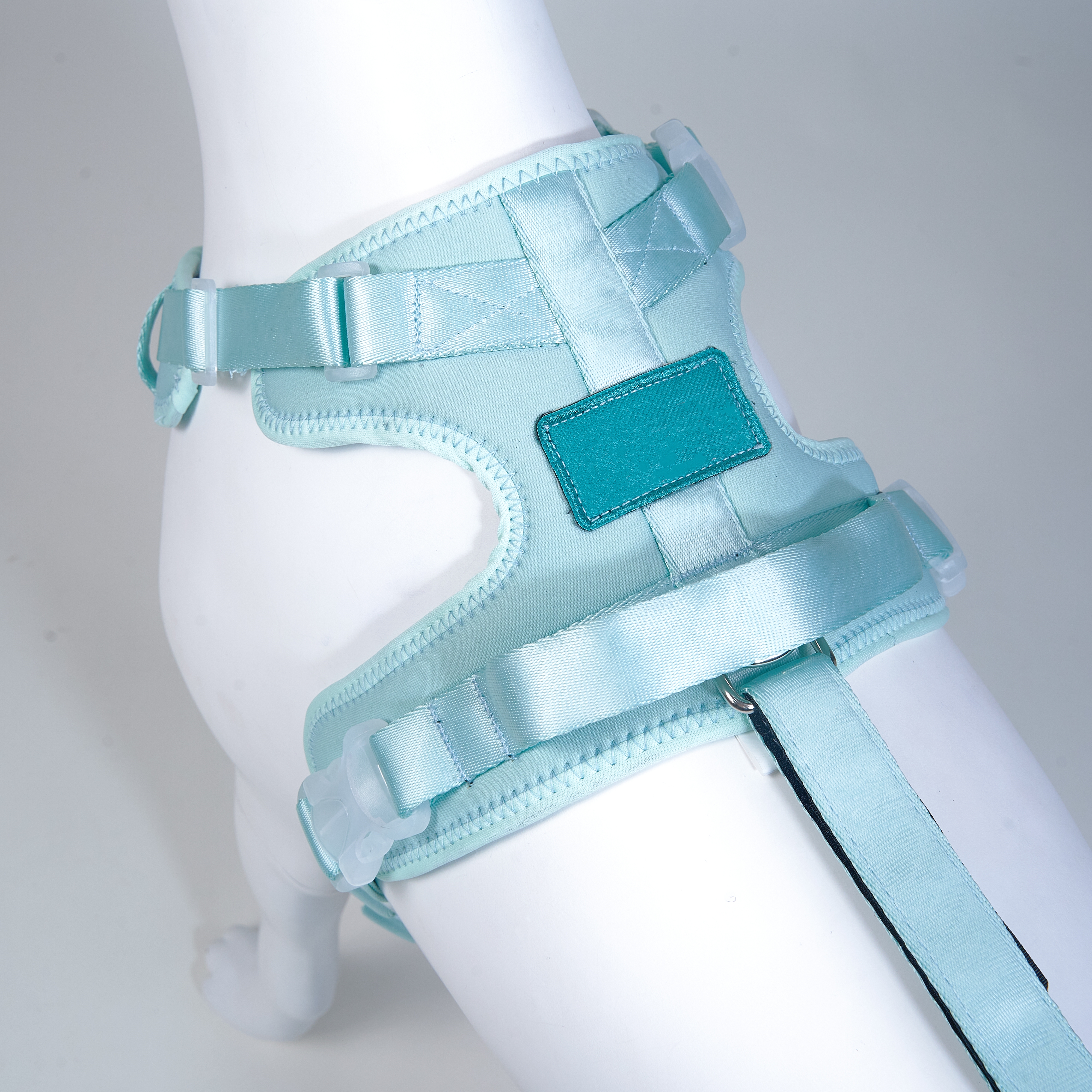 Classic Upgrade Dog Knee Brace with Hinge Green