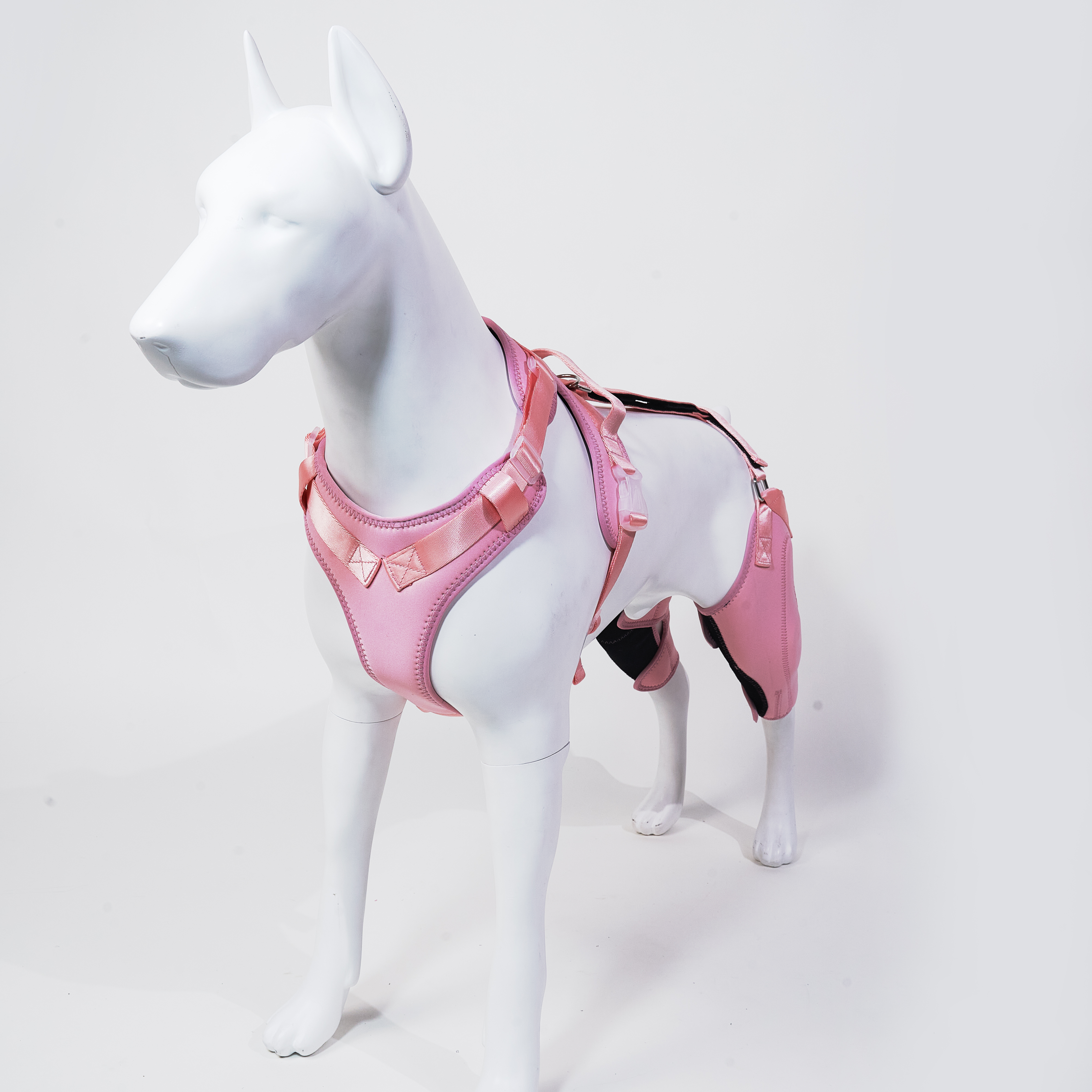 Classic Upgrade Dog Knee Brace with Hinge Pink