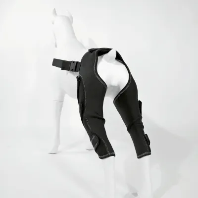 Quick-Release Velcro Design Dog Hind Leg Arthritis Brace Single Leg 02