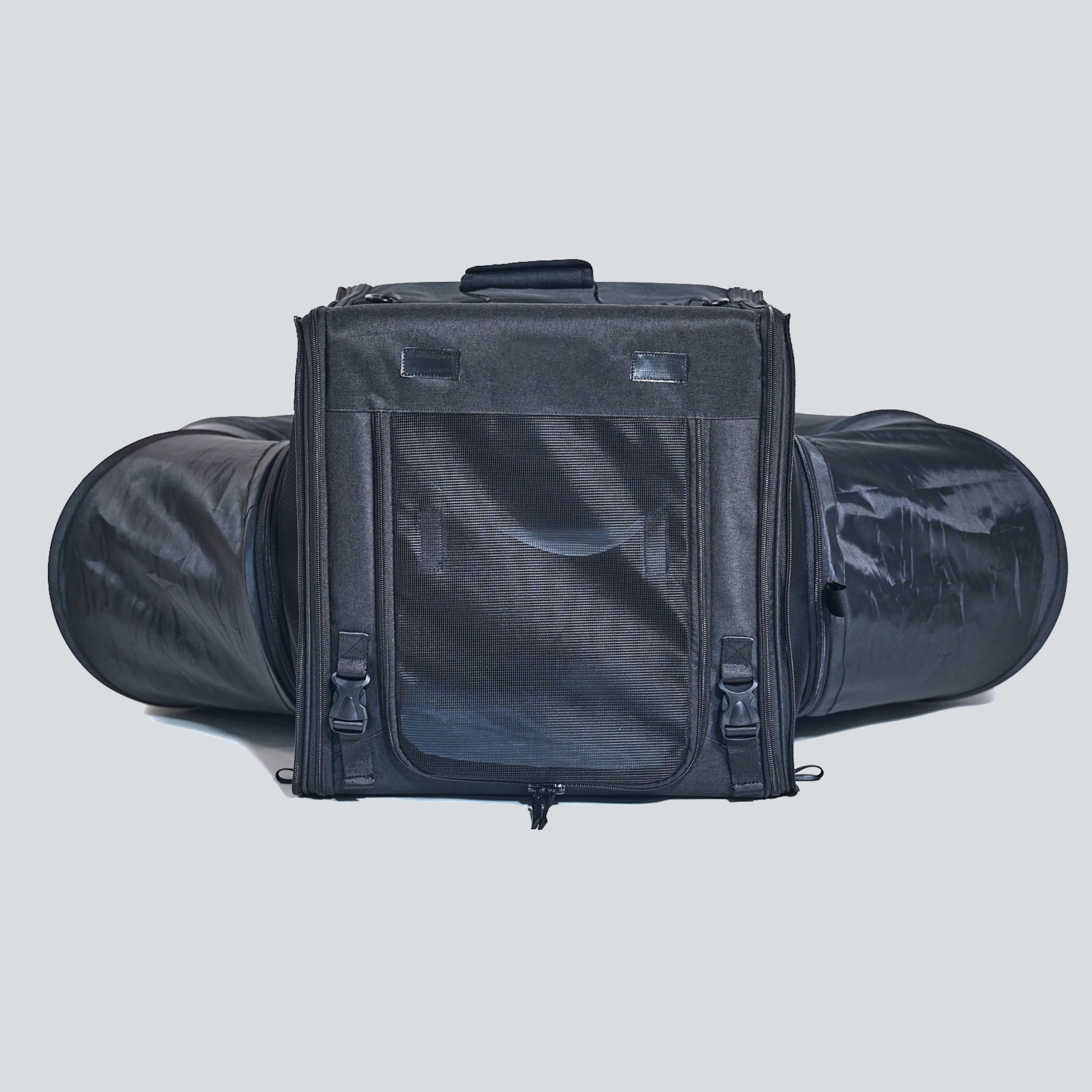 Cat Dog Travel Tunnel Bag Black