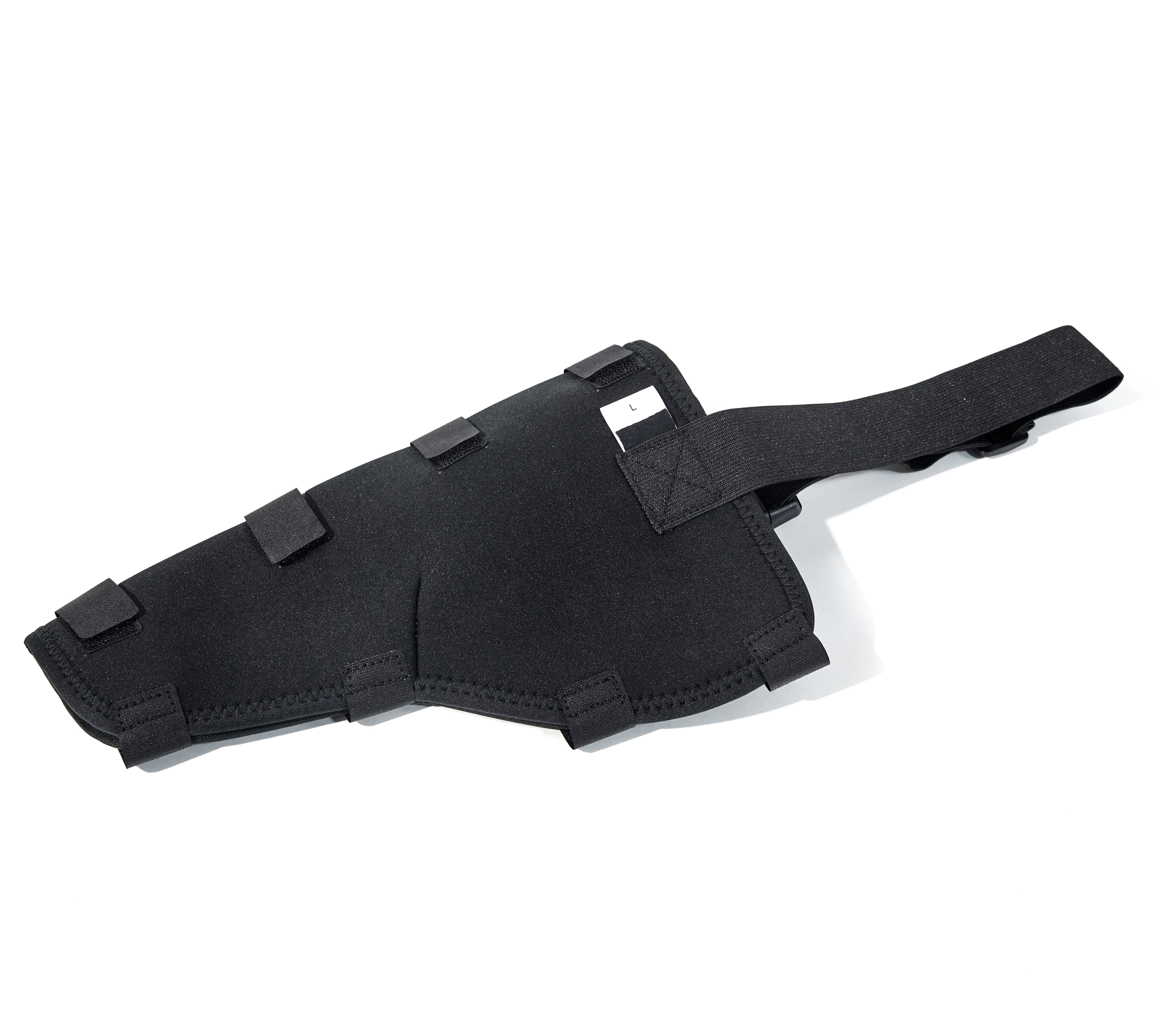 Classic Dog Single Rear Leg Brace Black