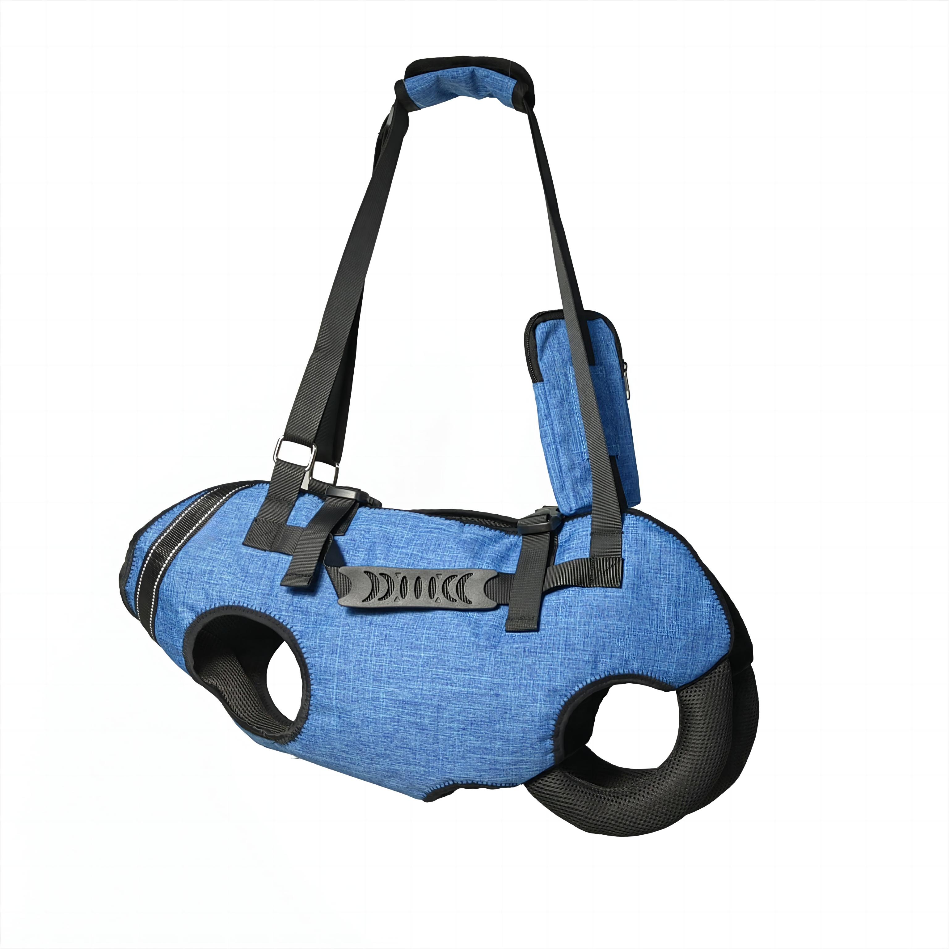 Dog Full-Body Support and Mobility Harness Blue