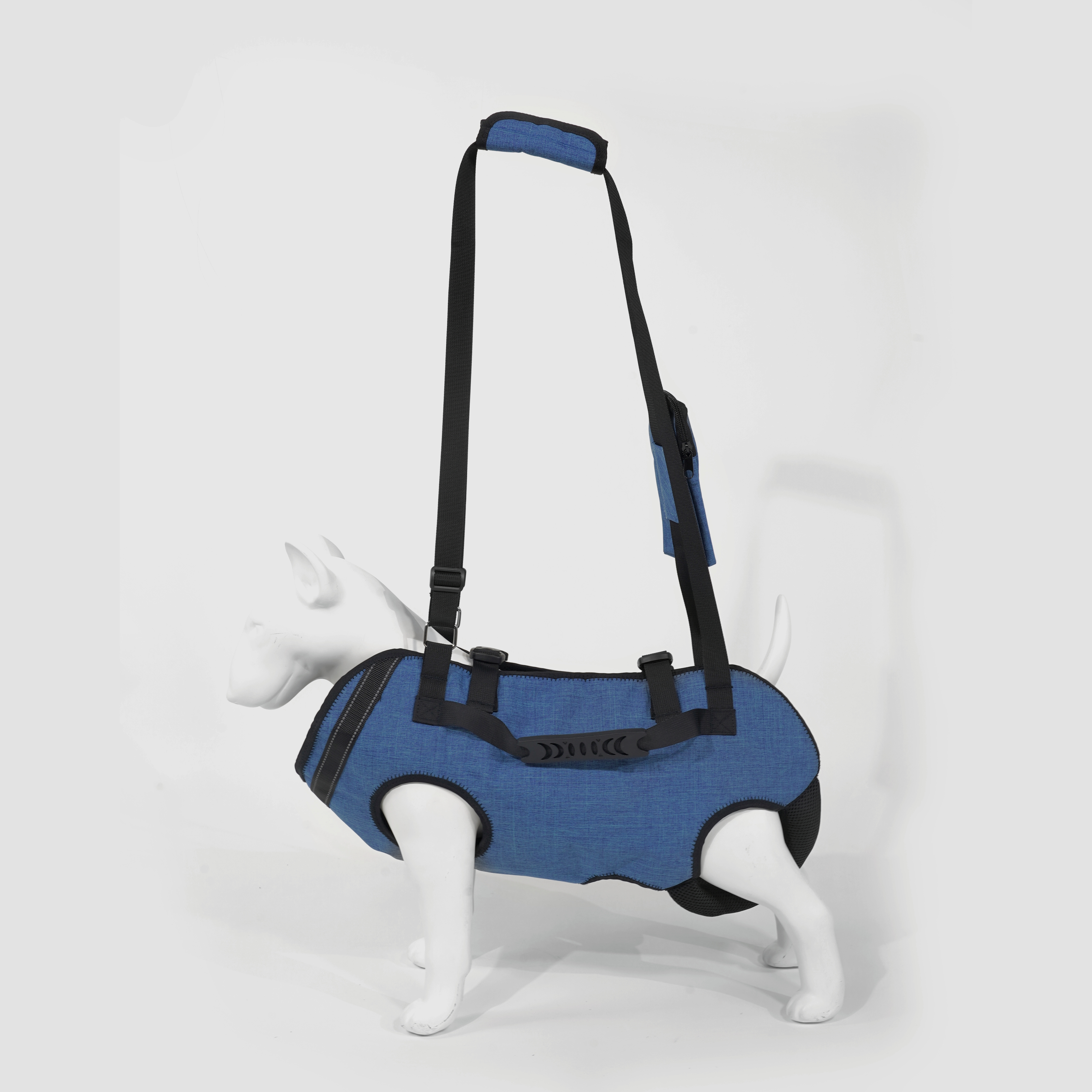 Dog Full-Body Support and Mobility Harness Blue