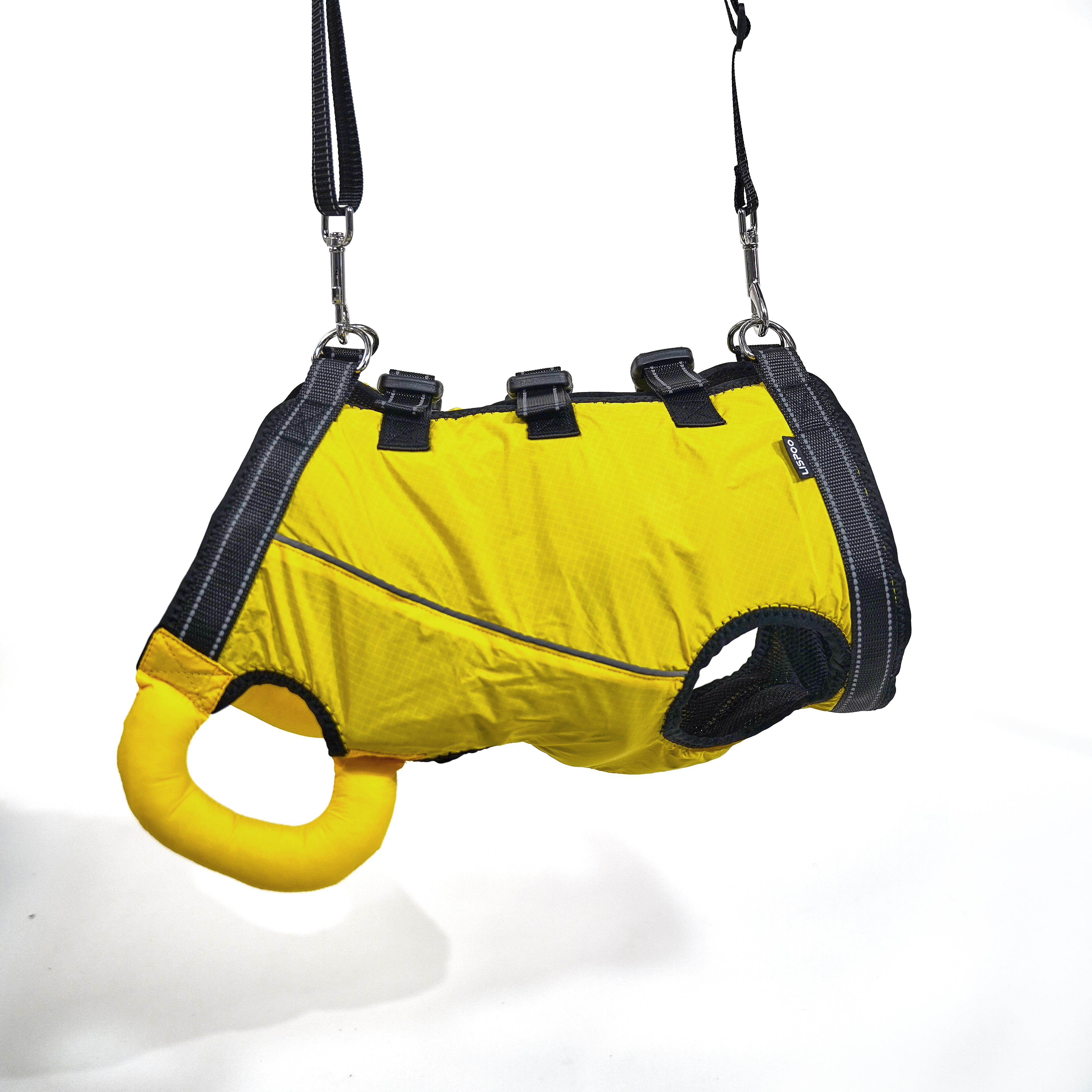 Dog Supportive Lift Harness Garment Yellow
