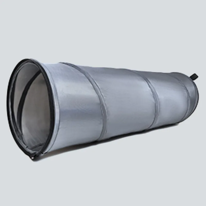 Cat Dog Travel Tunnel Bag Gray