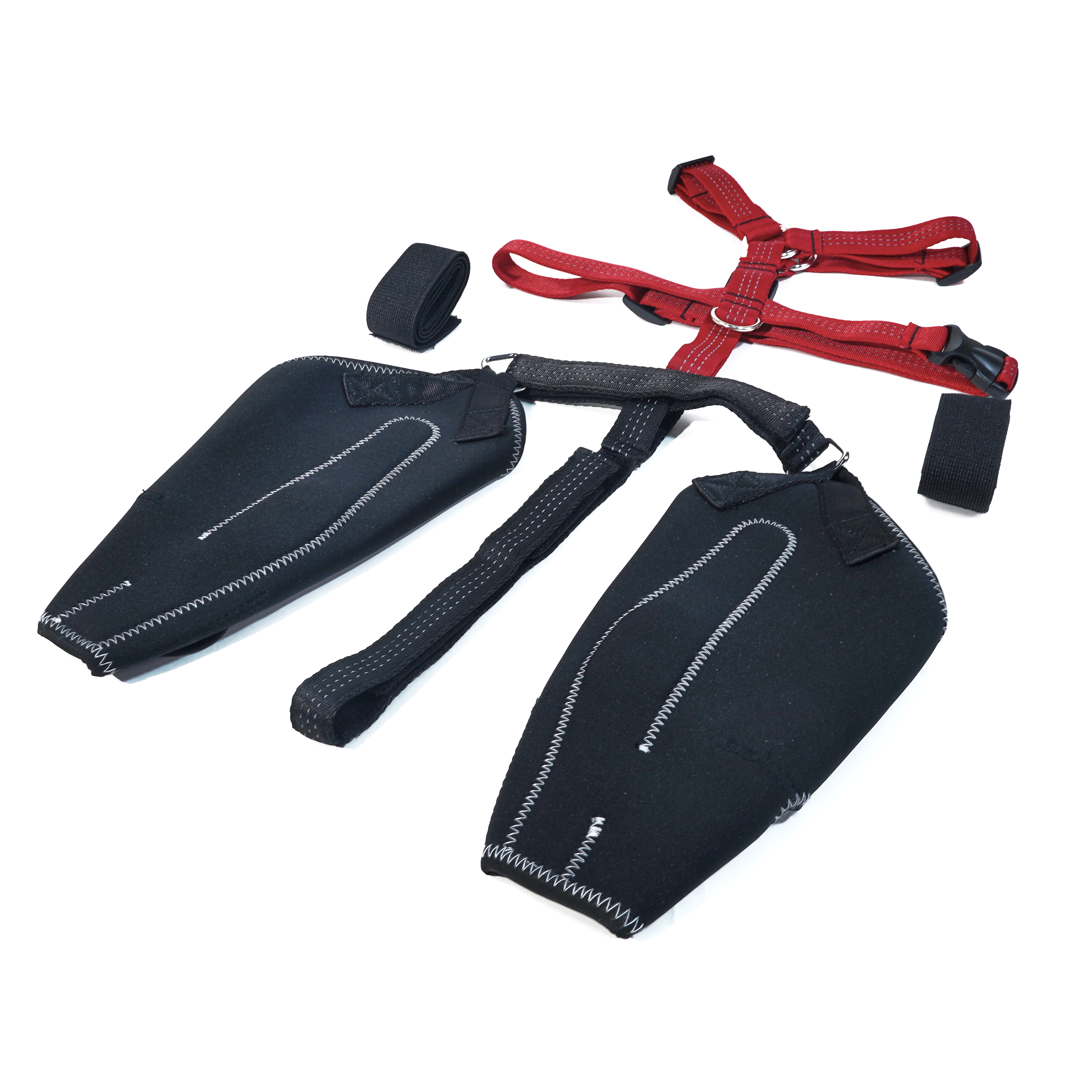 Webbing Design Dog Knee Brace with Hinge Single Leg