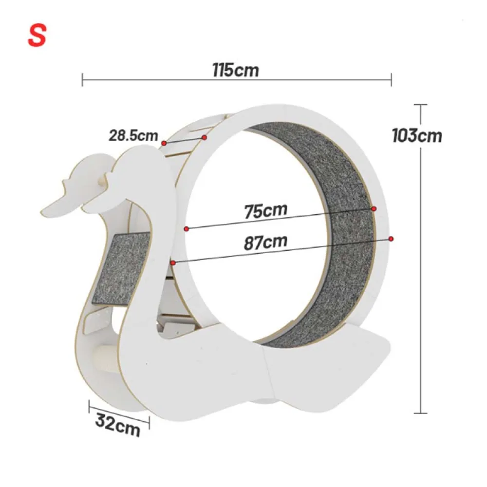 Big Cat Running Wheel: Premium Cat Treadmill for Ultimate Fitness
