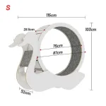 Big Cat Running Wheel: Premium Cat Treadmill for Ultimate Fitness