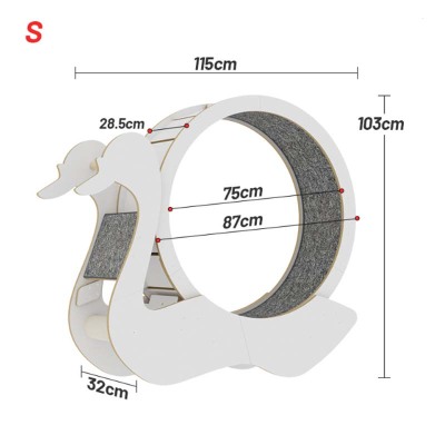 Big Cat Running Wheel: Premium Cat Treadmill for Ultimate Fitness 02