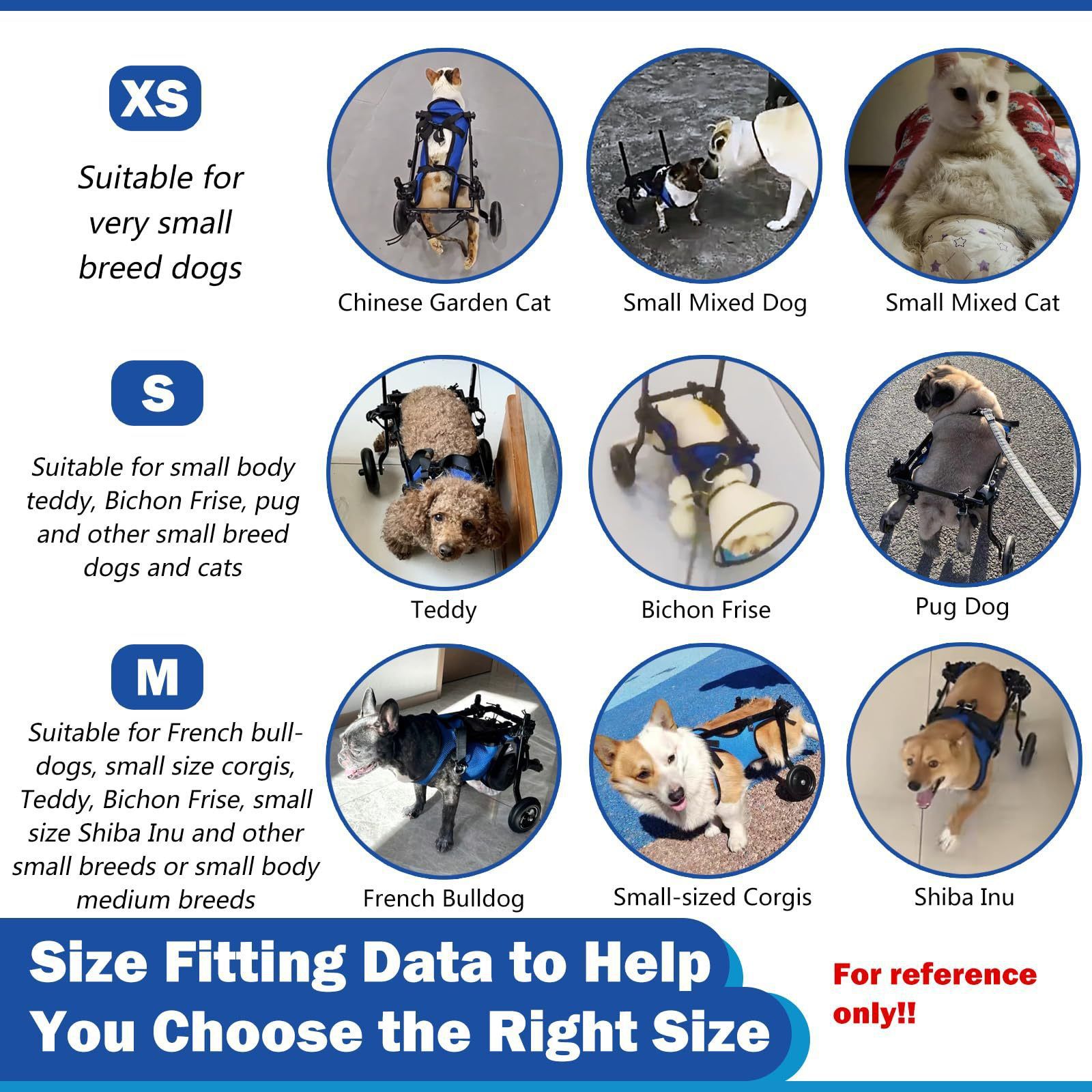 Factory Convinient Customized Dog Wheelchair: Mobility Aid for Canine Pals
