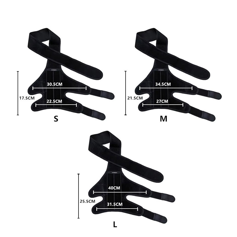 Pet Dog Hind Leg Knee Brace to Prevent Licking and Biting After Surgery