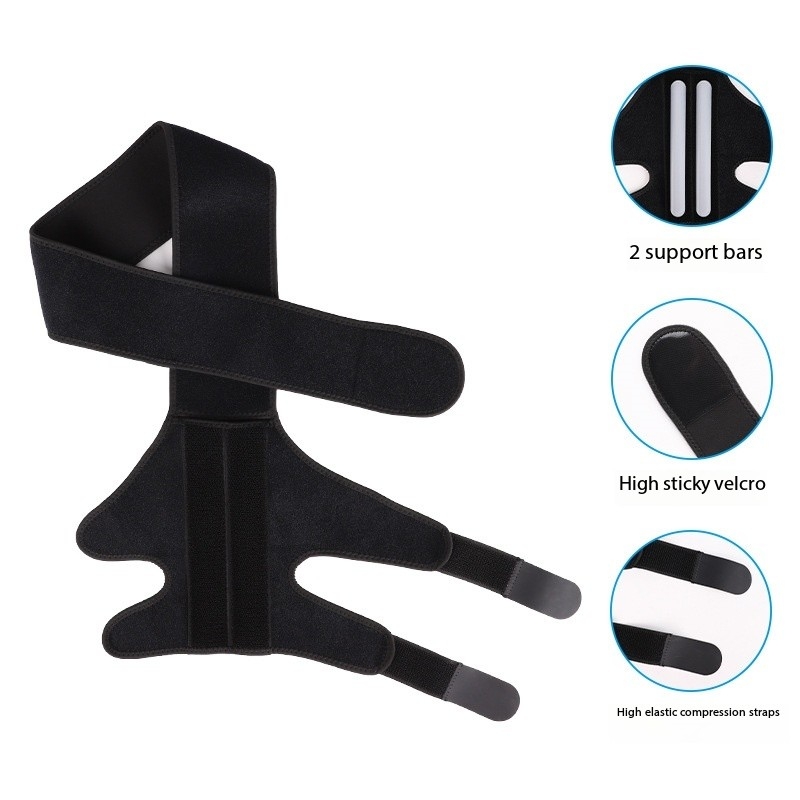 Pet Dog Hind Leg Knee Brace to Prevent Licking and Biting After Surgery