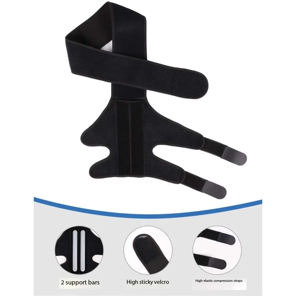 Pet Dog Hind Leg Knee Brace to Prevent Licking and Biting After Surgery