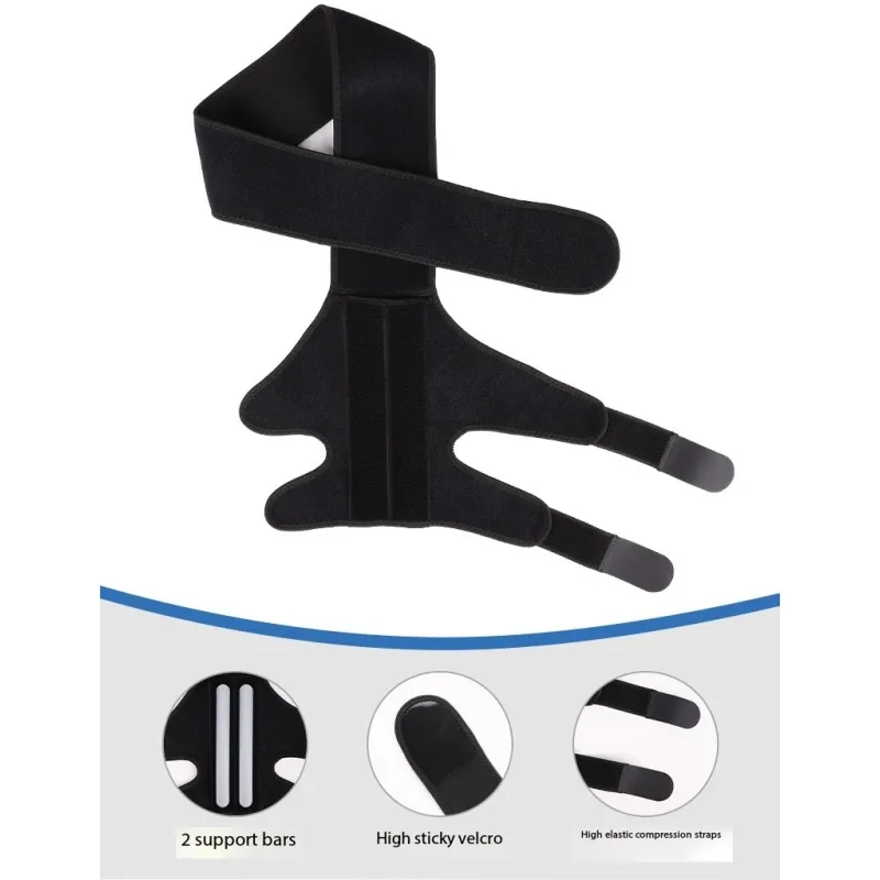 Pet Dog Hind Leg Knee Brace to Prevent Licking and Biting After Surgery