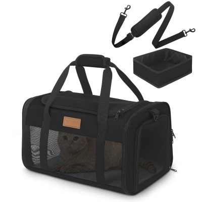 Breathable Cat Puppy Dog Travel Bag for Flights 02