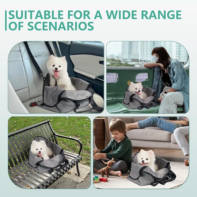 Soft-Sided Puppy Handbag Foldable Travel Dog Purse