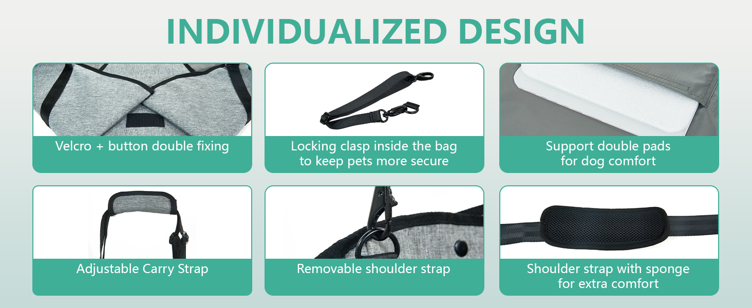 Soft-Sided Puppy Handbag Foldable Travel Dog Purse