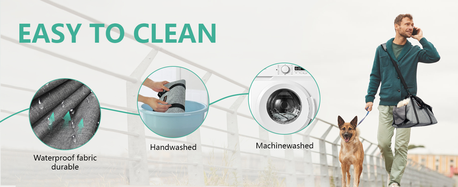 Soft-Sided Puppy Handbag Foldable Travel Dog Purse