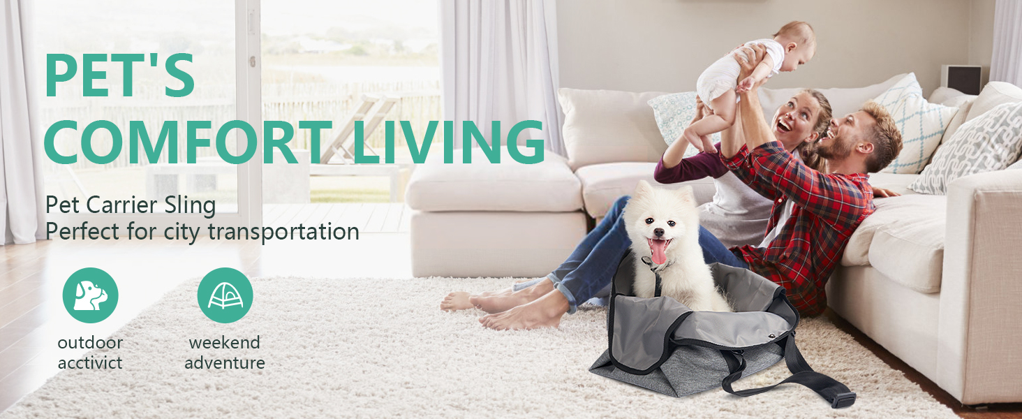 Soft-Sided Puppy Handbag Foldable Travel Dog Purse