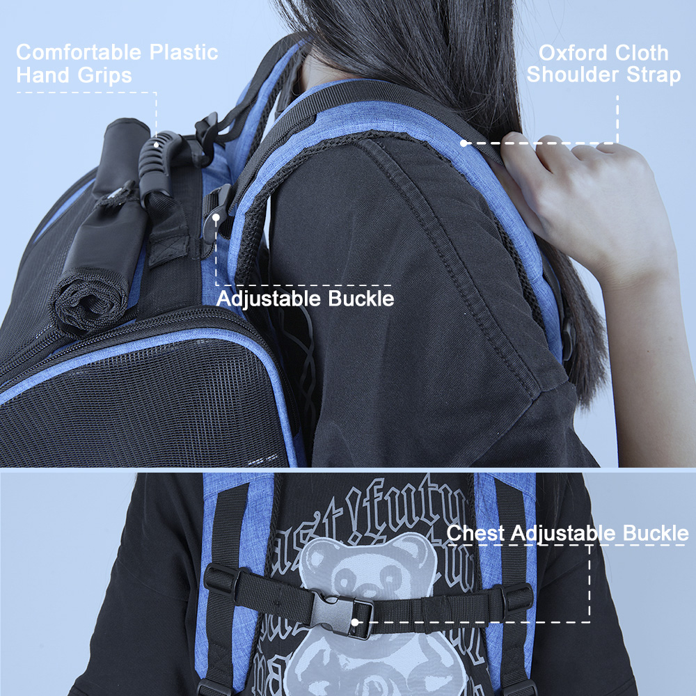 cat backpack with fan