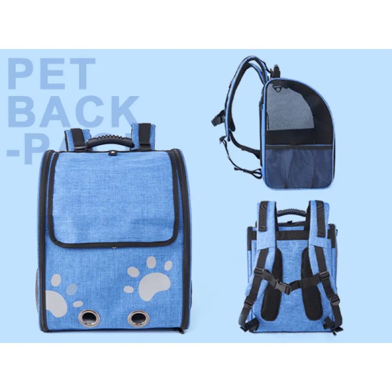 Ergonomic Lightweight Pet Travel Carrier Backpack Bag