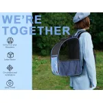 Ergonomic Lightweight Pet Travel Carrier Backpack Bag