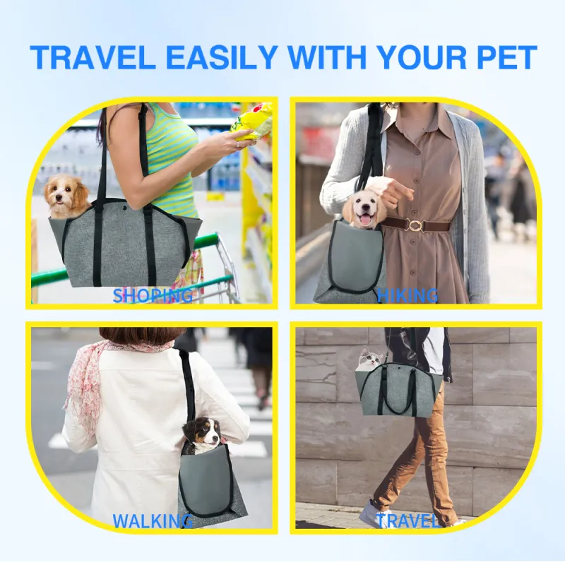 Soft-Sided Small Puppy Portable Oxford Fabric Purse Tote Bag