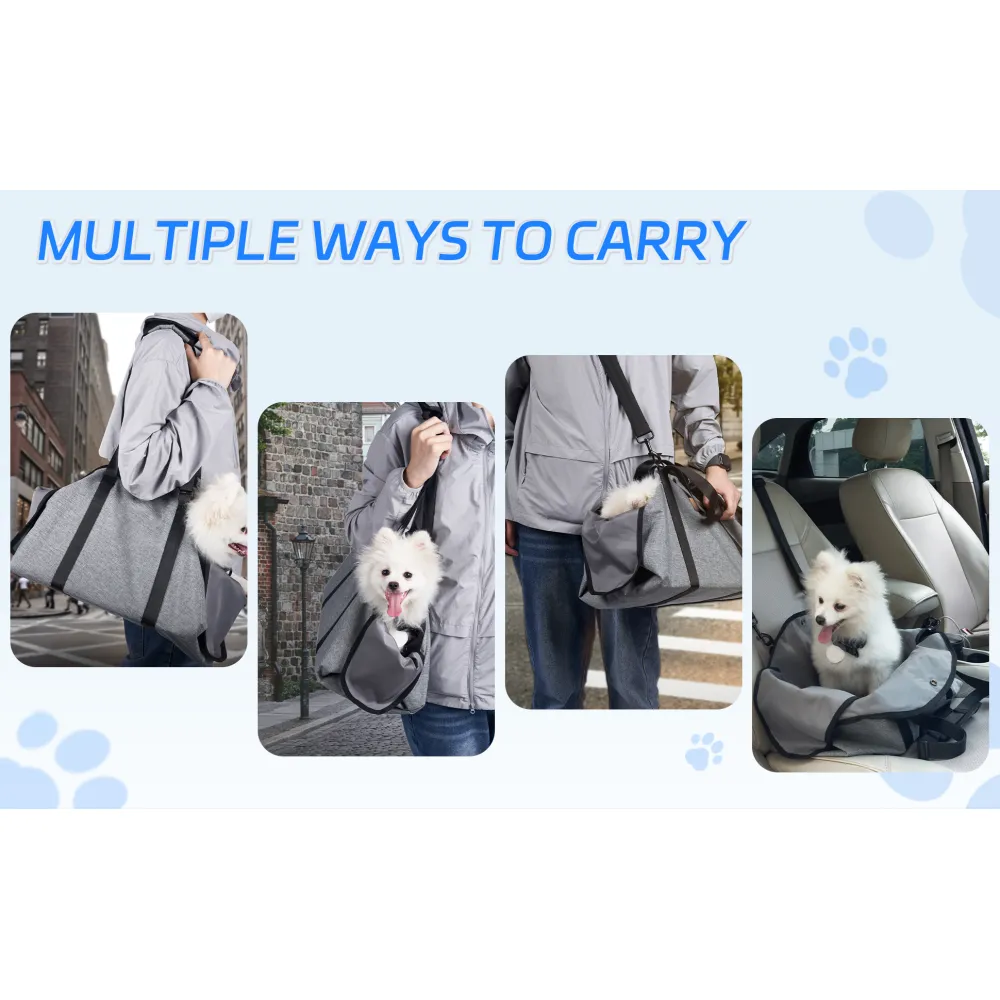 Soft-Sided Small Puppy Portable Oxford Fabric Purse Tote Bag