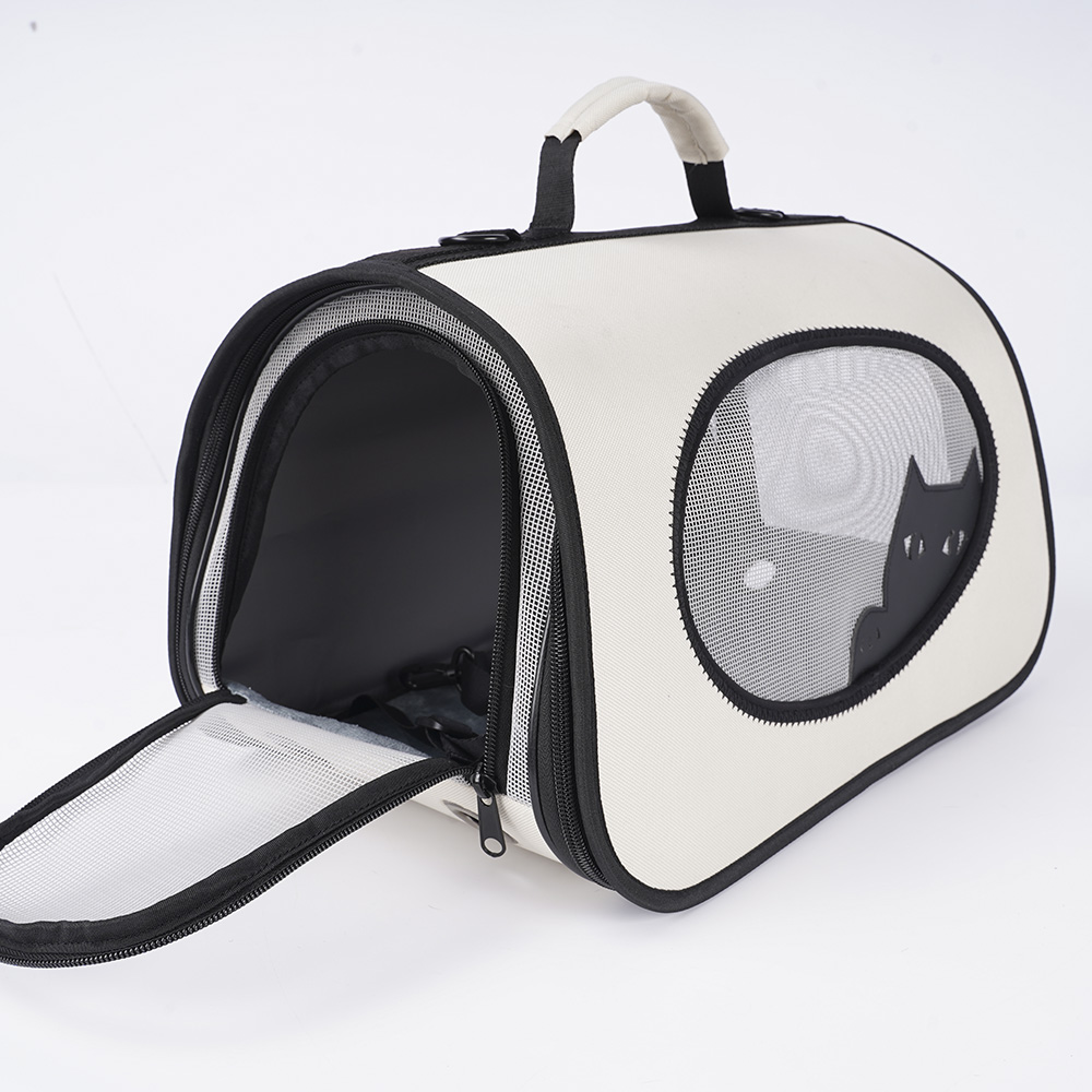 Breathable Cat Tote Carrier Puppy Purse With Wider Shoulder Strap