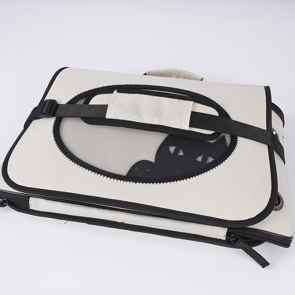 Breathable Cat Tote Carrier Puppy Purse With Wider Shoulder Strap