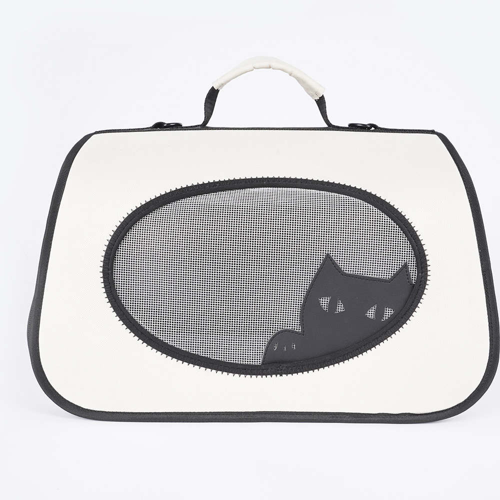 Breathable Cat Tote Carrier Puppy Purse With Wider Shoulder Strap