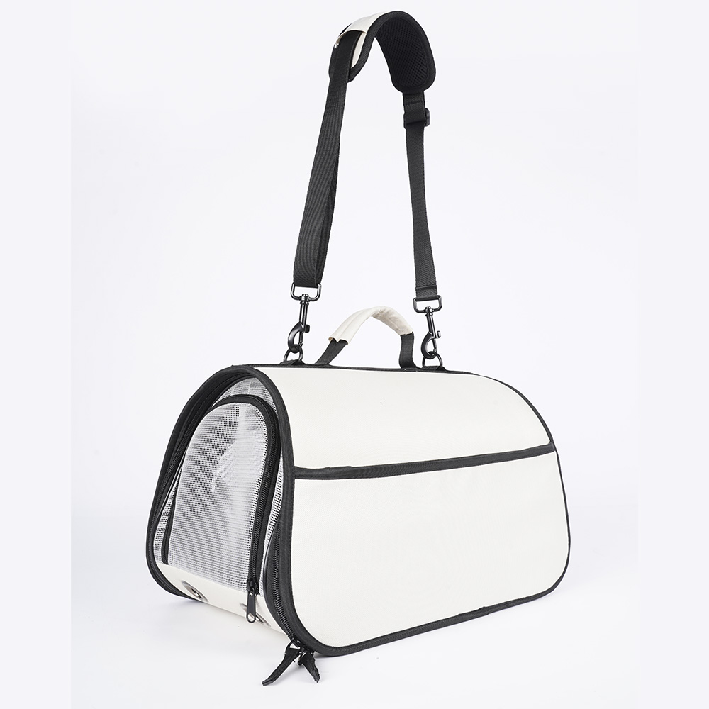 Breathable Cat Tote Carrier Puppy Purse With Wider Shoulder Strap