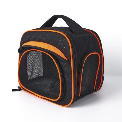 Oxford Fabric Pet Cat Carrier Bag for Travel Hiking Walking Outdoor Use 02