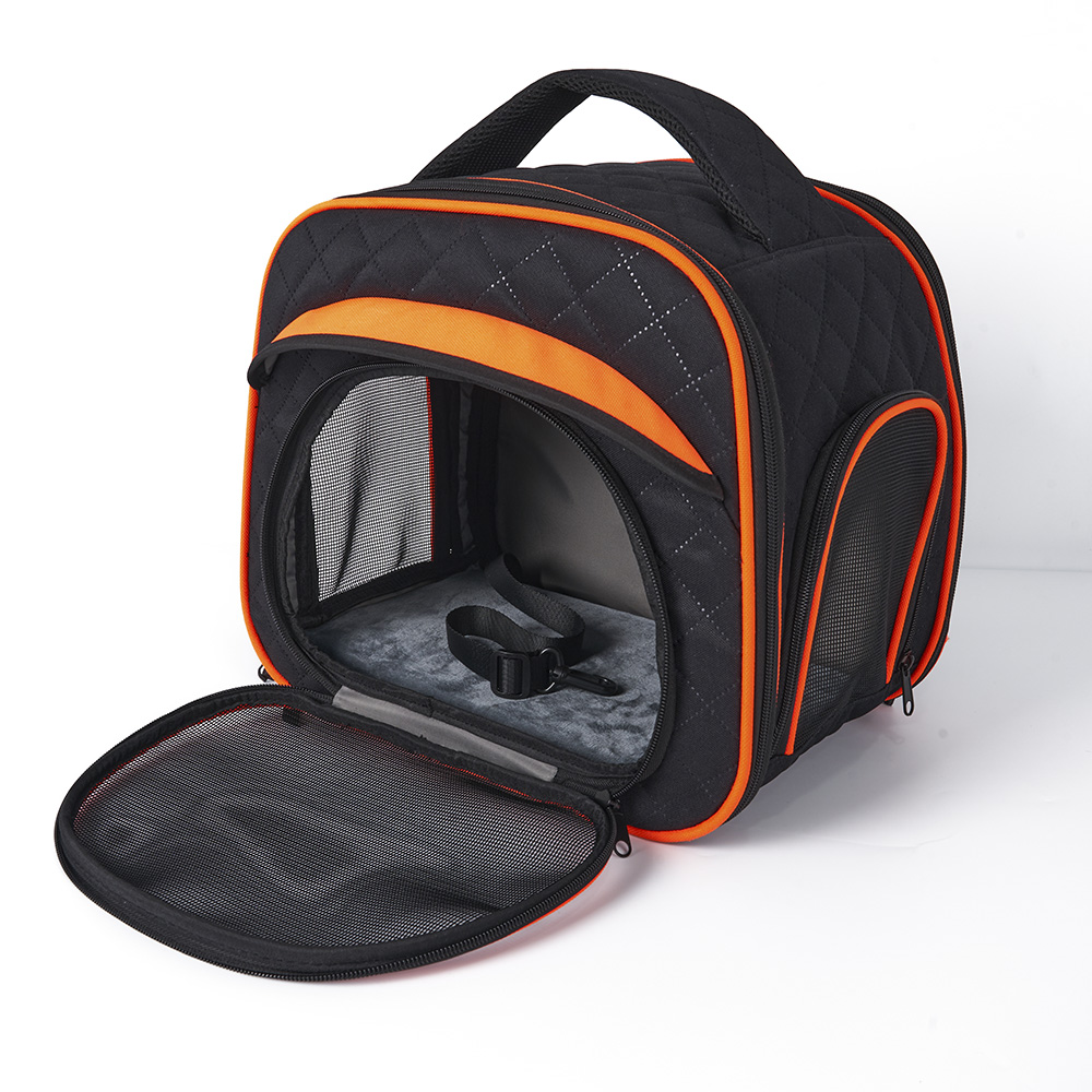 Oxford Fabric Pet Cat Carrier Bag for Travel Hiking Walking Outdoor Use