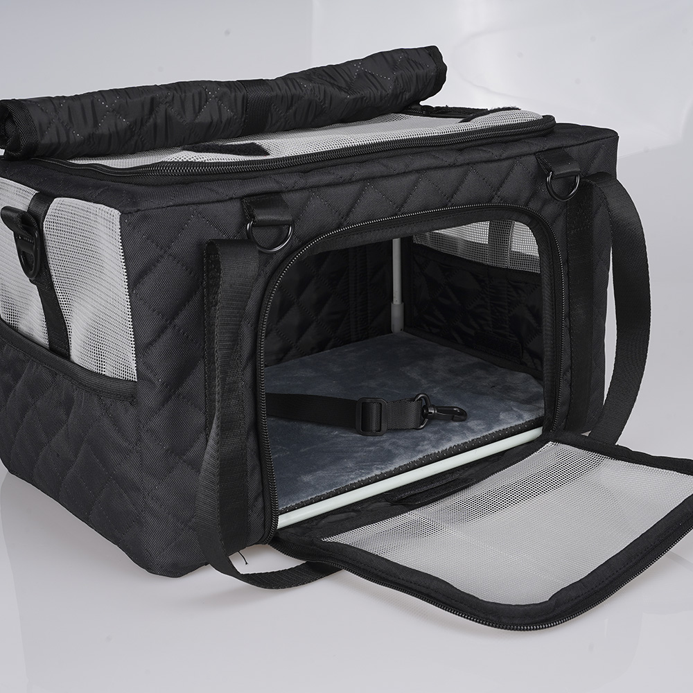Soft Sided Cat Transport Bag Largest Airplane Pet Carrier for Dogs