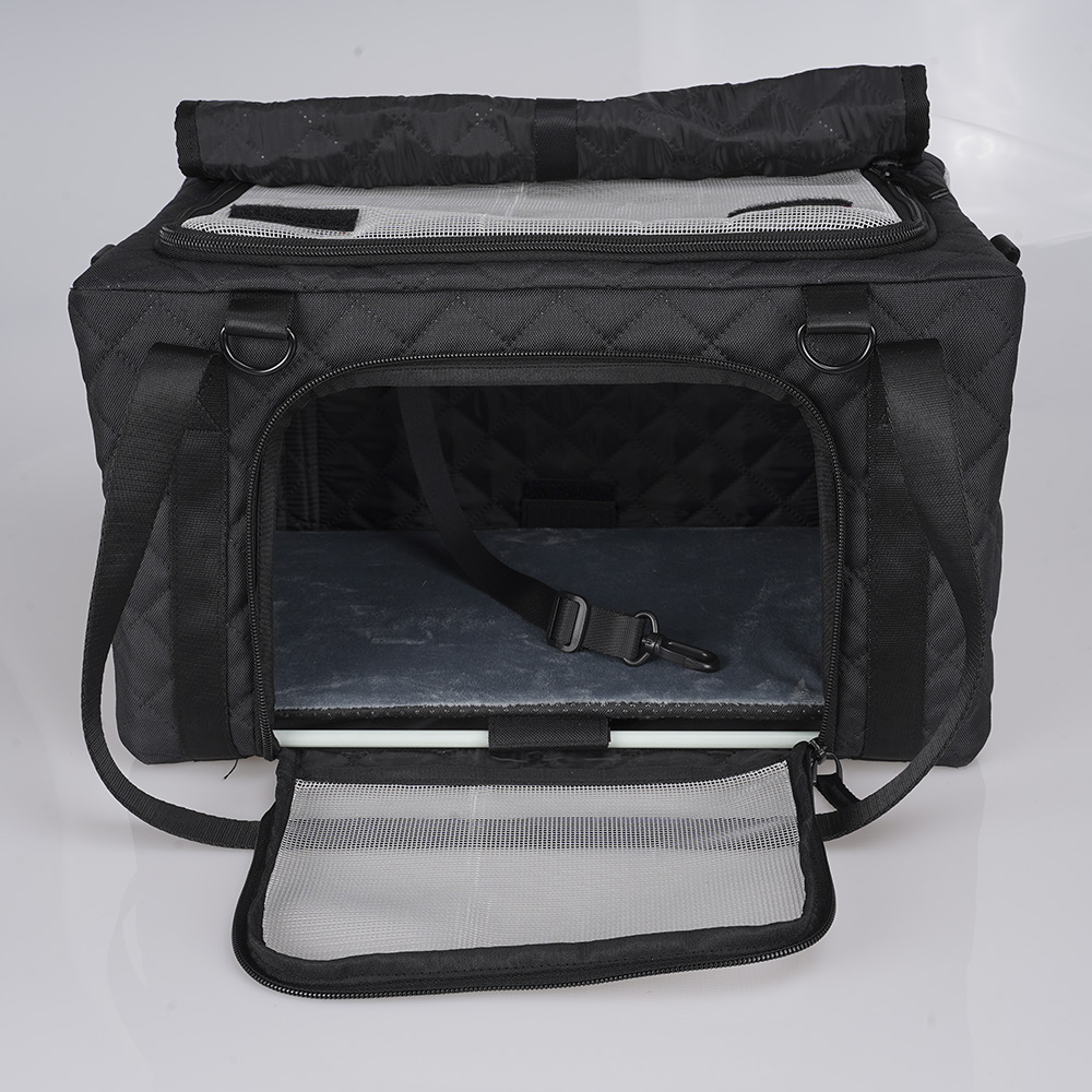 Soft Sided Cat Transport Bag Largest Airplane Pet Carrier for Dogs