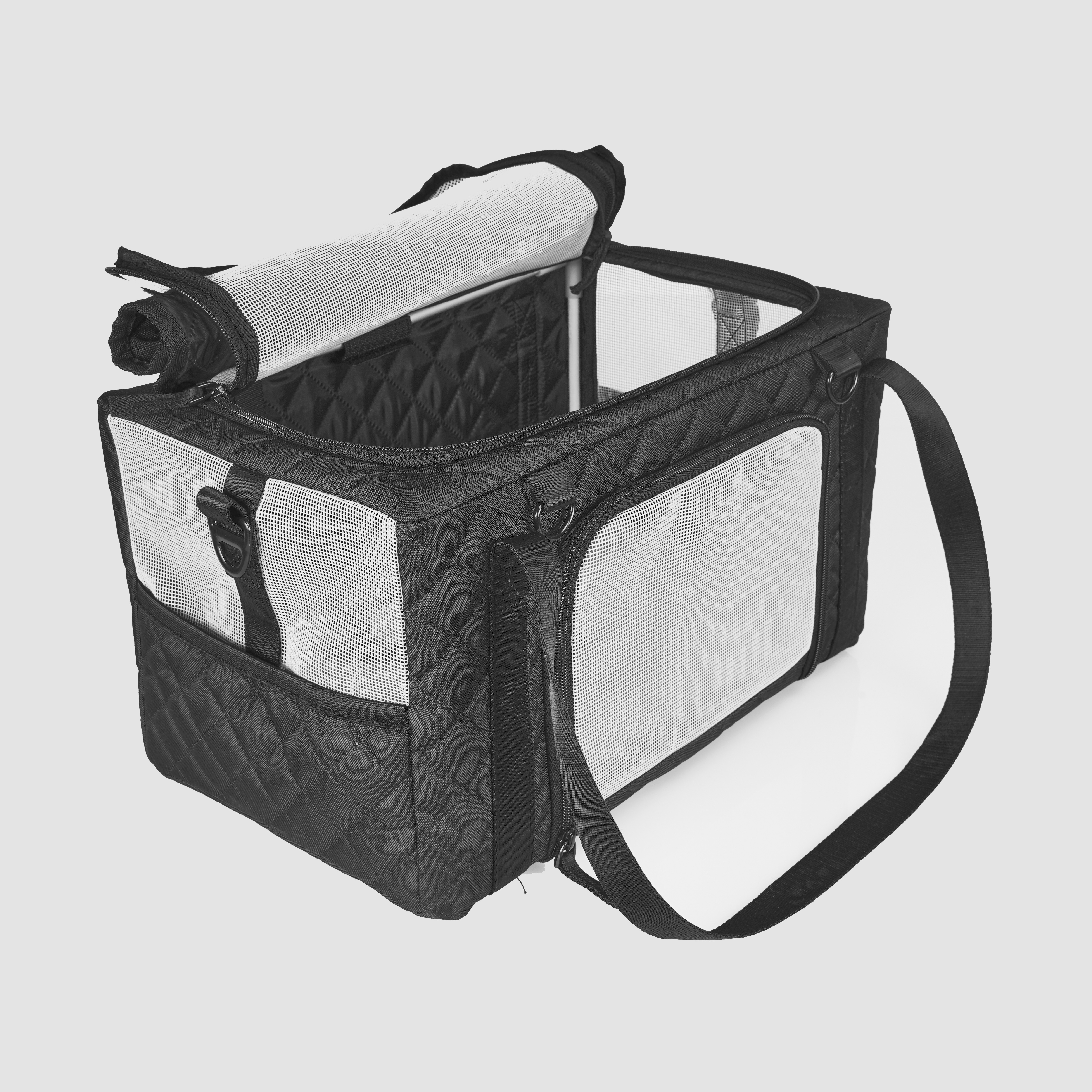 Soft Sided Cat Transport Bag Largest Airplane Pet Carrier for Dogs