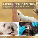 Solid-Color Anti-Lick Dog Elbow Recovery Suit Brace for Dysplasia