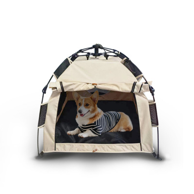 Auto-Folding Pet Tent for Dog Cat Indoor & Camping 01