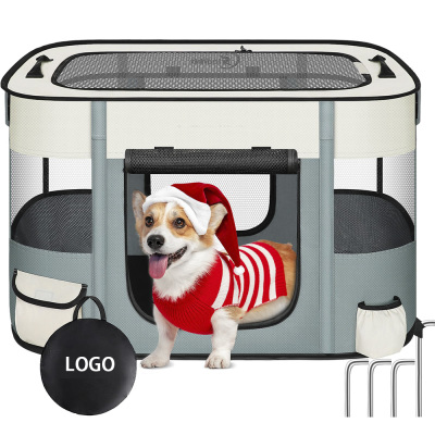 Pet Puppy Cat Portable Playpens for Outdoor Travel Tent 01