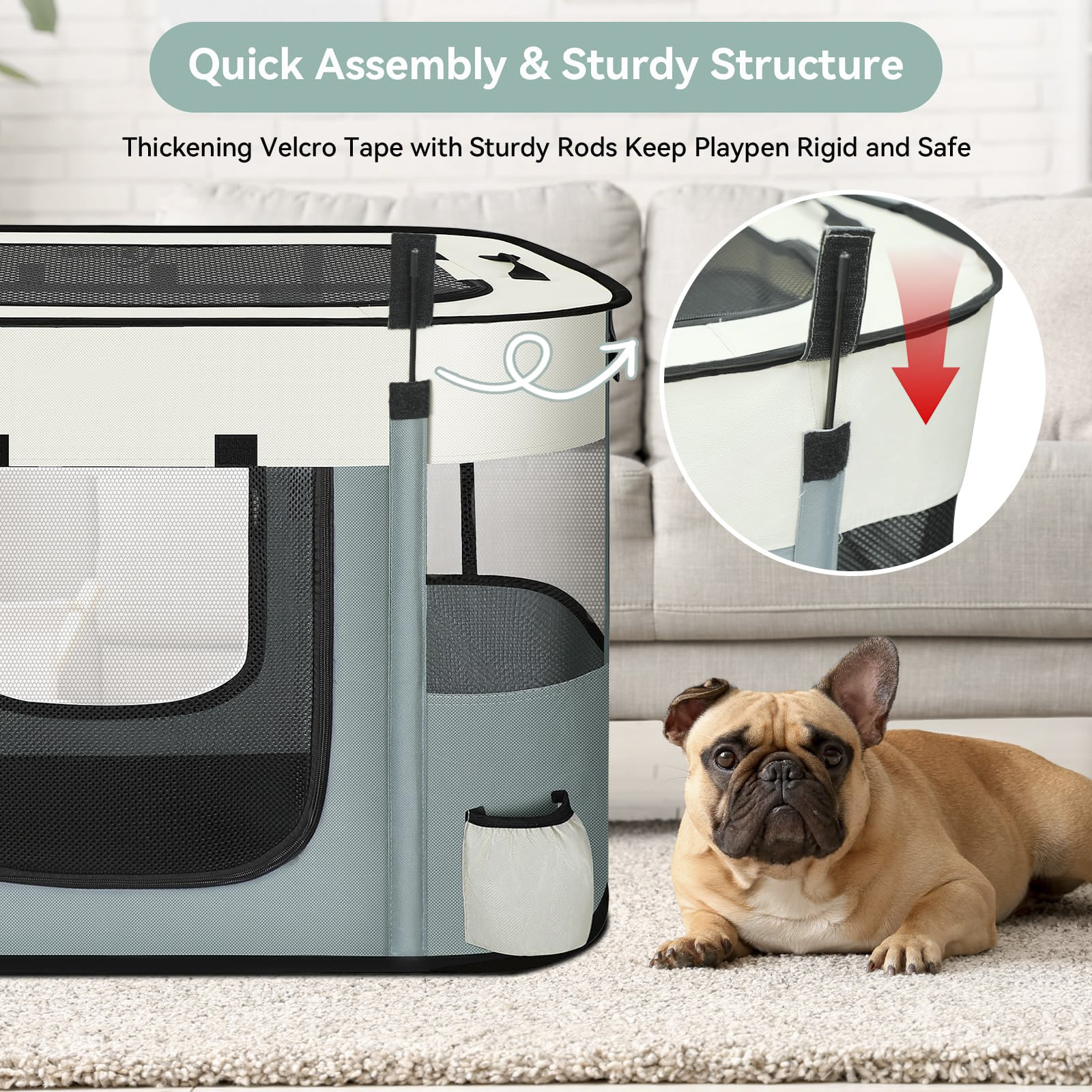 Pet Puppy Cat Portable Playpens for Outdoor Travel Tent