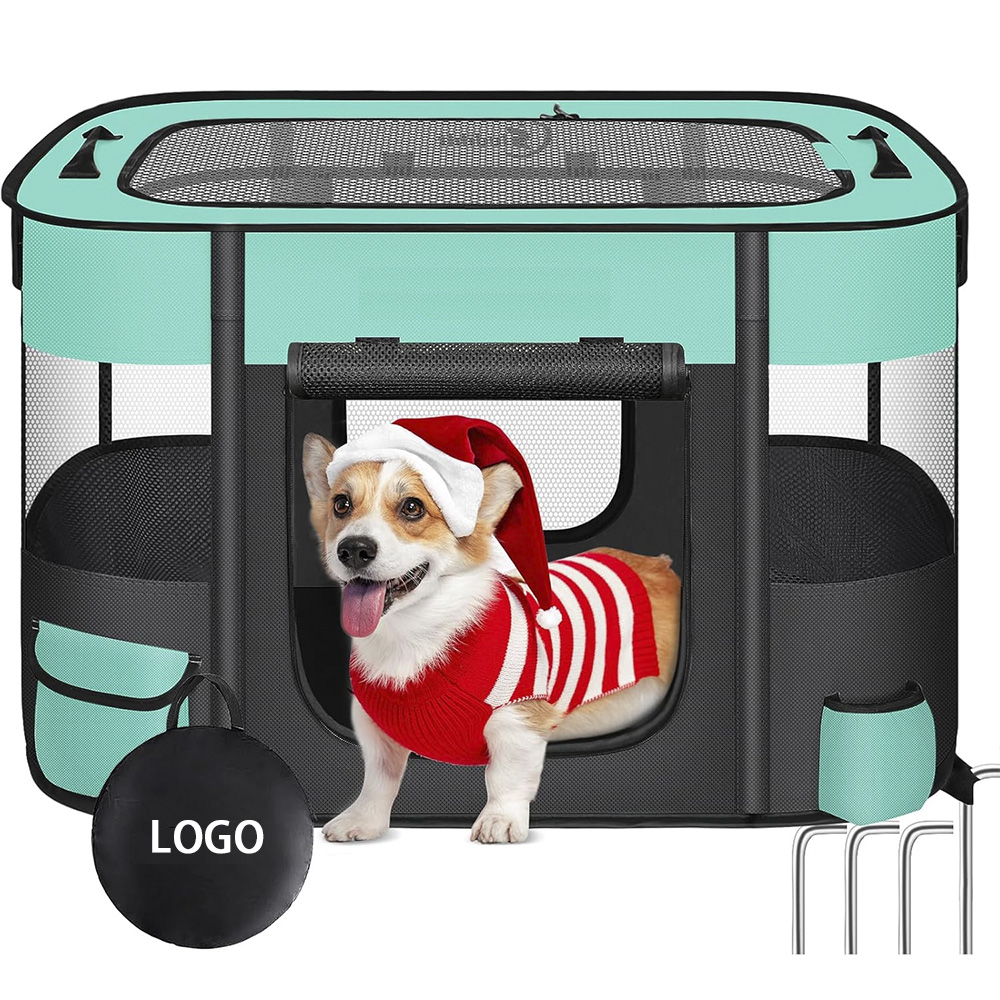 Pet Puppy Cat Portable Playpens for Outdoor Travel Tent