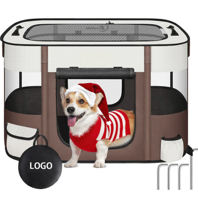 Pet Puppy Cat Portable Playpens for Outdoor Travel Tent 02