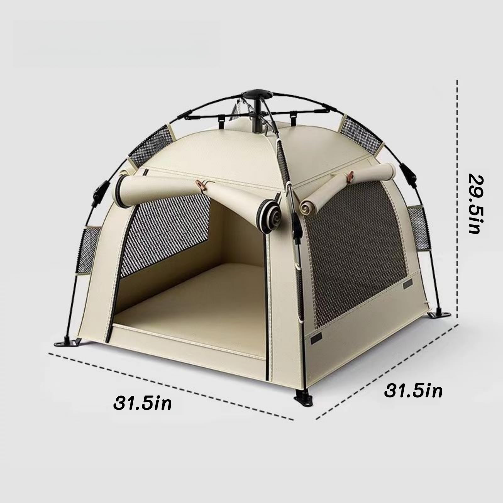 Auto-Folding Pet Tent for Dog Cat Indoor & Camping