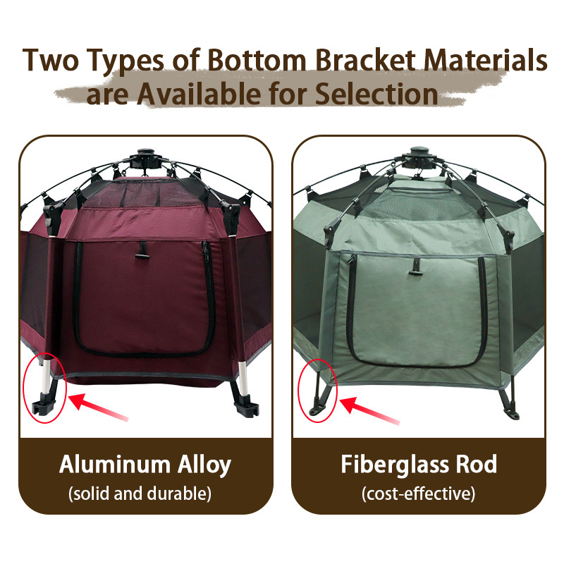 One-Click Pop-Up Pet Tent for Dog Cat Outdoor Camping