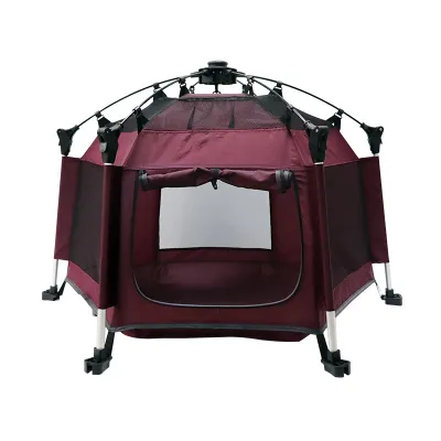 One-Click Pop-Up Pet Tent for Dog Cat Outdoor Camping 01