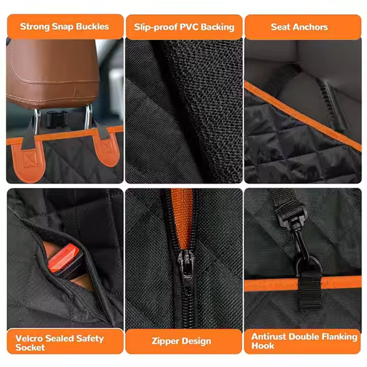 Back Seat Car Cover for Dogs