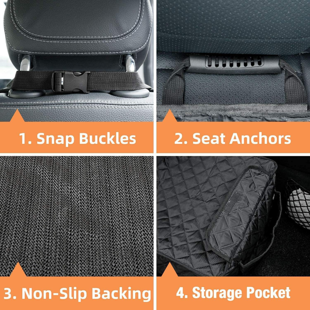 Dog Back Seat Protector for Car
