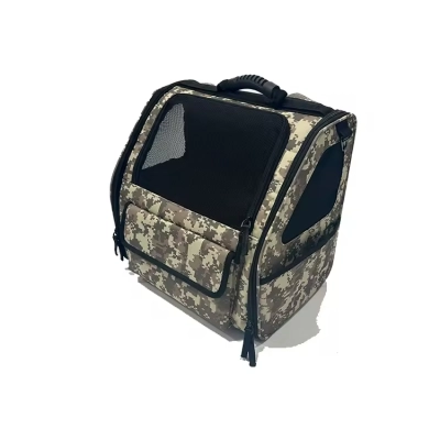  Double Shoulder Pet Bag Puppy Carrier Travel Pack With Breathable 01