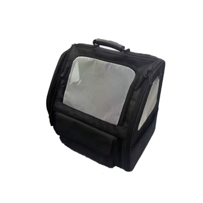  Double Shoulder Pet Bag Puppy Carrier Travel Pack With Breathable 02